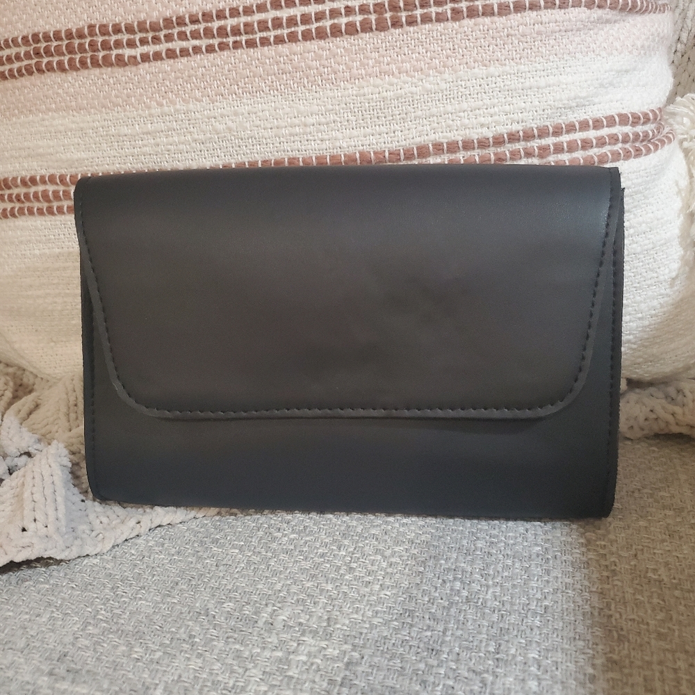 October Jaipur Vegan Leather Clutch